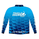 Tackle World Bundaberg Blue Scale Youth Fishing Shirt