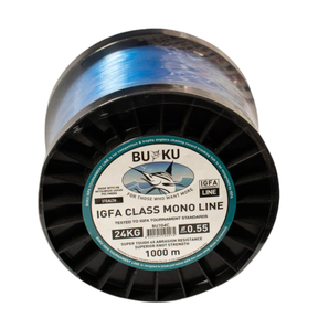 Buku IGFA Class Monofilament Fishing Line 1000m Blue