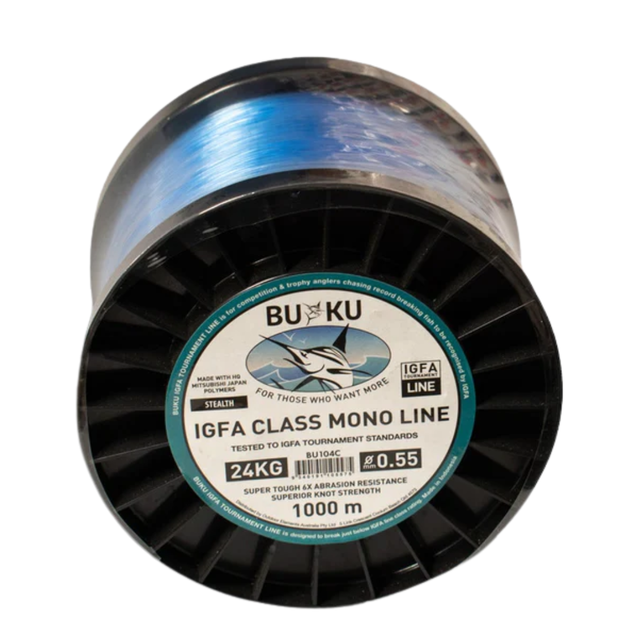 Buku IGFA Class Monofilament Fishing Line 1000m Blue