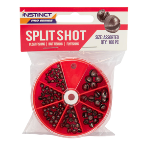Instinct Pro Assorted Split Shot Sinker Kit 100pk