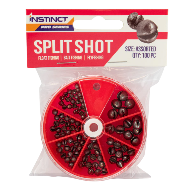 Instinct Pro Assorted Split Shot Sinker Kit 100pk