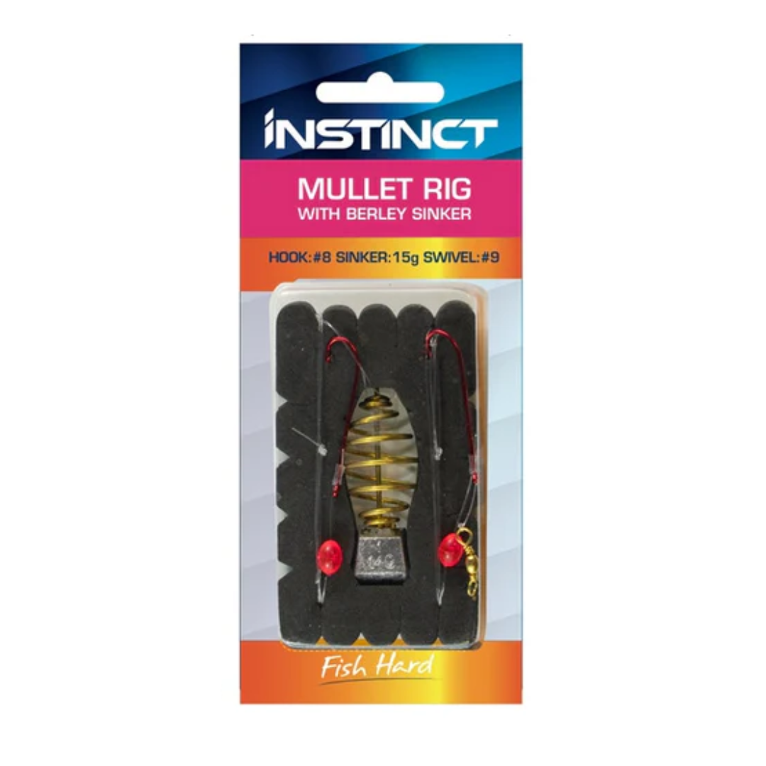 Instinct Pro Mullet With Berley Sinker Pre-Made Rig