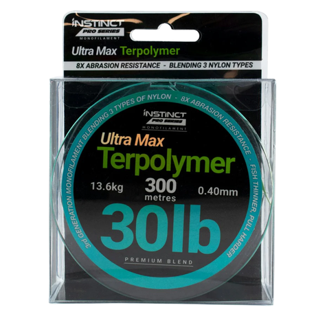 Instinct Pro Ultra Max Terpolymer Monofilament Fishing Line 300m