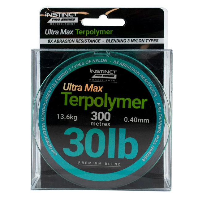 Instinct Pro Ultra Max Terpolymer Monofilament Fishing Line 300m