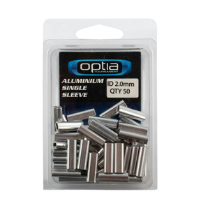 Optia Aluminium Single Sleeve Crimps