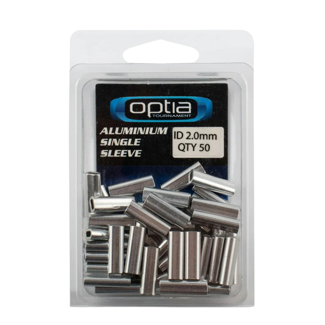 Optia Aluminium Single Sleeve Crimps