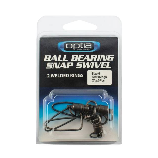 Optia Ball Bearing Coastlock Snap Swivel