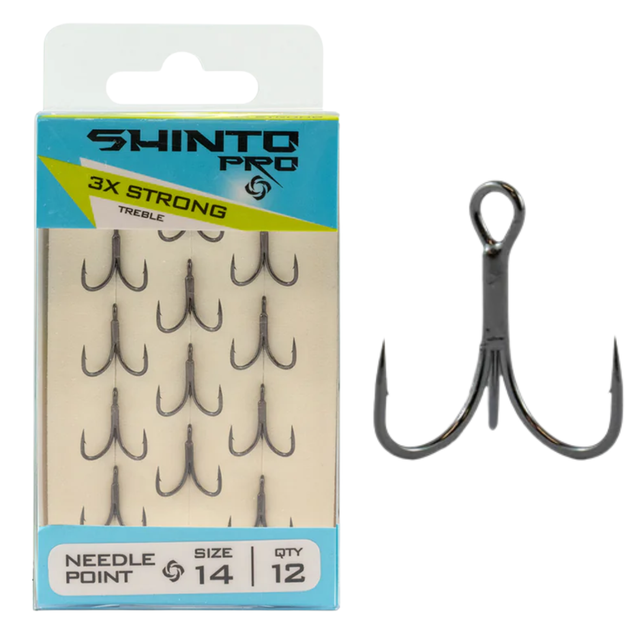 Shinto Pro 3X BN Treble Hooks