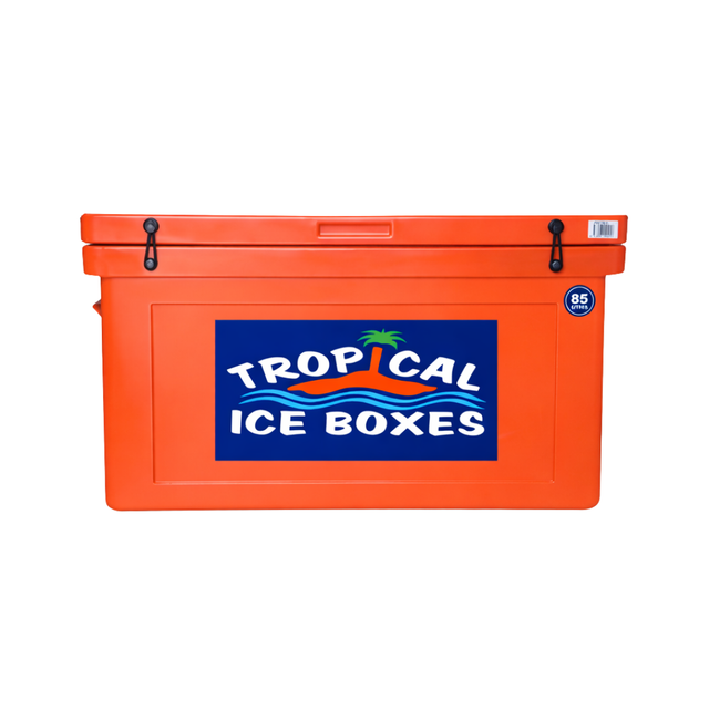 Tropical 85L Ice Box Orange