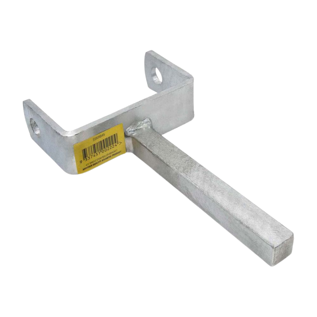 Adjustable Flat Boat Roller Bracket 8in