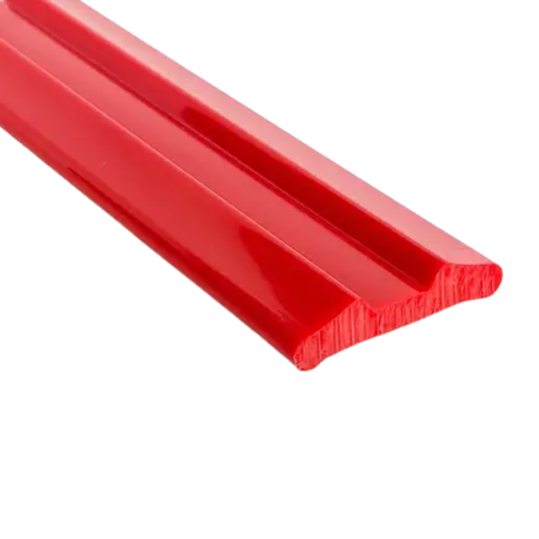 Teflon Skid Pad 1.5m X 50mm X 12mm Red