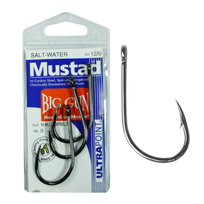 Mustad 10829NPBLN Big Gun Hooks Pre Pack