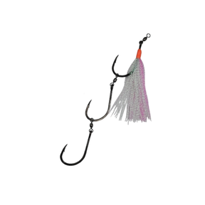 Mustad 10829NPBN Big Gun 3 Hook Dressed Pre-Made Ganged Hooks 3pk