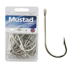 Mustad 7766-DT Tarpon Hooks Bulk Pack