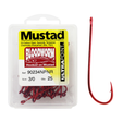 Mustad 90234NPNR Bloodworm Ex-Long Shank Hooks Bulk Pack