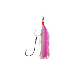 Mustad 9179APTS Light Game 2 Hook Dressed Pre-Made Ganged Hooks 3pk