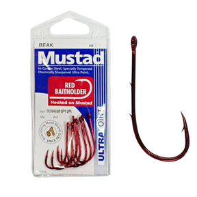Mustad 92668NPNR Baitholder Hooks Pre Pack