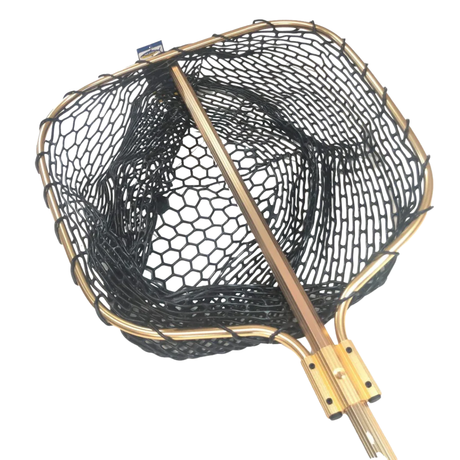 Wilson Fish Friendly Silicone Telescopic Landing Net 28in Gold