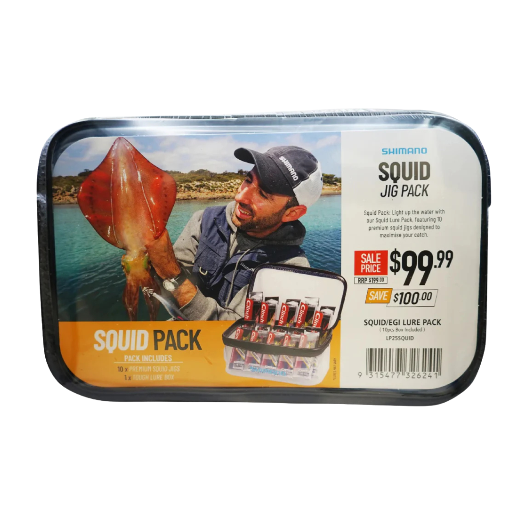 Shimano Squid Jig Pack 10Pce ><