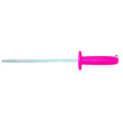 Sicut 10in Sharpening Steel Medium Cut Pink