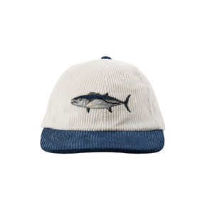 Reef Lagoon Dogtooth Tuna Corduroy Flat Brim Cap