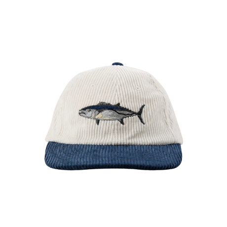 Reef Lagoon Dogtooth Tuna Corduroy Flat Brim Cap
