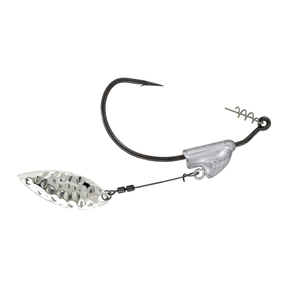 Owner Weighted Flashy Swimmer Weedless Worm Hooks