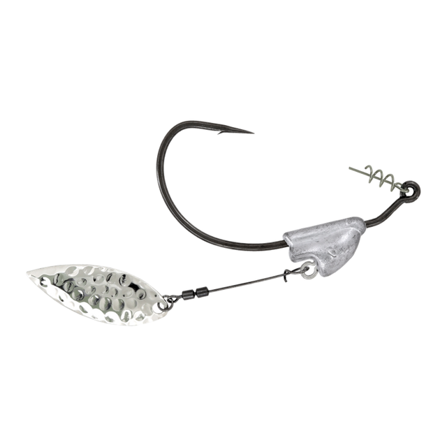 Owner Weighted Flashy Swimmer Weedless Worm Hooks