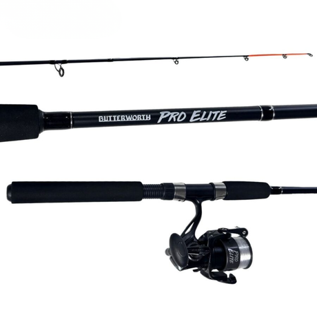 Jarvis Walker Butterworth Pro Elite Pre-Spooled Spinning Combo