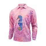 Samaki Seahorse Youth Fishing Shirt