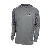 Samaki Tailing Performance Adult Hooded Fishing Jersey Earth