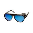 Mako Explorer 9608 Polarised Sunglasses M01G1HR6 Matte Black - Brown Blue Mirror