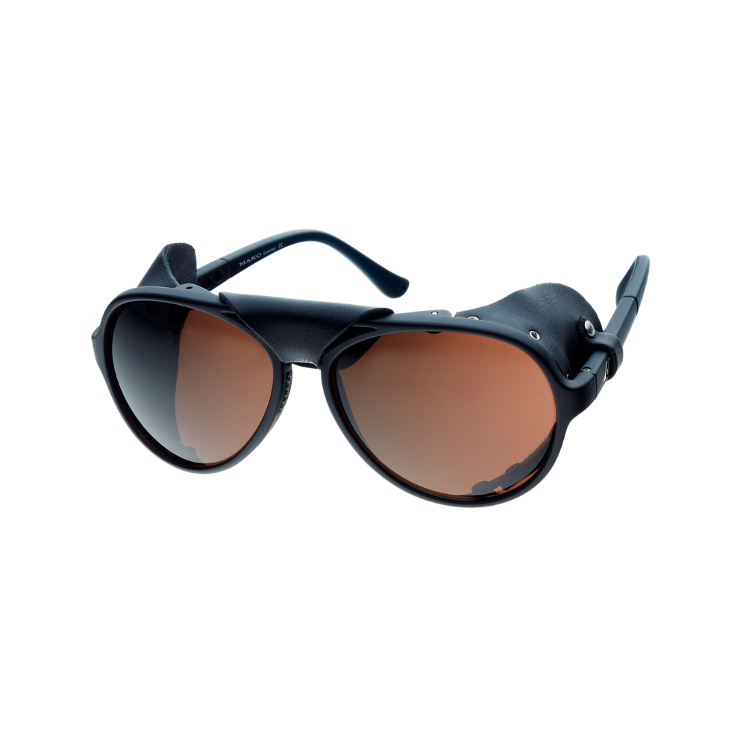 Mako Explorer 9608 Polarised Sunglasses M01G3SX Matte Black - Copper