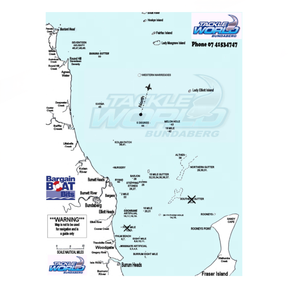 Waypoint Map Burrum to 1770