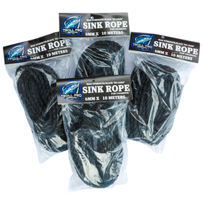 Mr Bait Troll Pro Crab Pot Sinking Rope 6mm X 10m