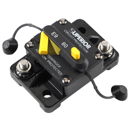 Qualelec 60amp Manual Reset Heavy Duty Circuit Breaker