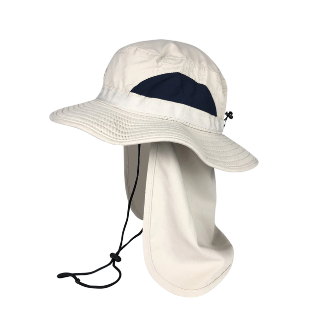 Radicool Broad Brim Hat With Flap Sand