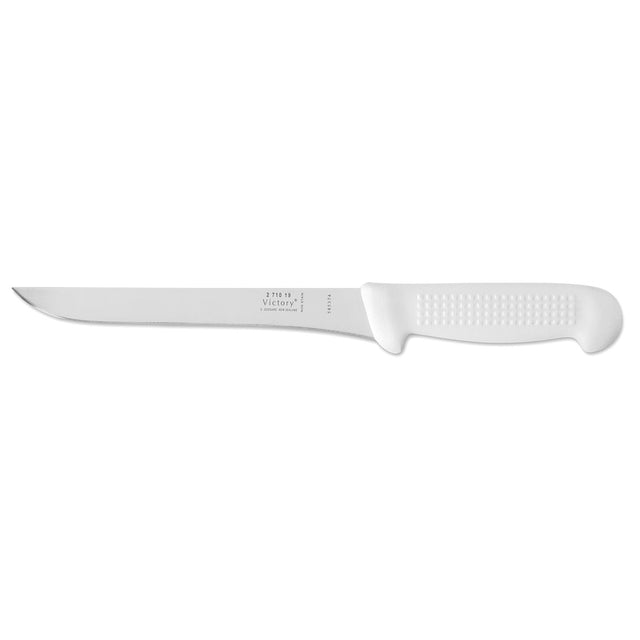 Victory Knives 5/7003/19/115 19cm Flexible Narrow Straight Boning Knife White