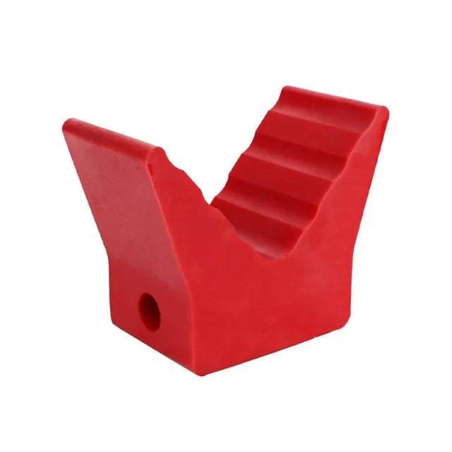 Polyurethane Trailer V Nose Block Small Red