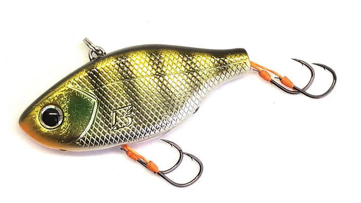 Barambah Viben8or 58R 58mm 12.8g Hard Vibe Lure Chrome Gill