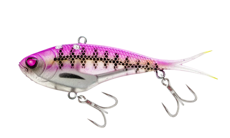Nomad Vertrex Max 110mm 36g Soft Vibe Lure Purple Bandit