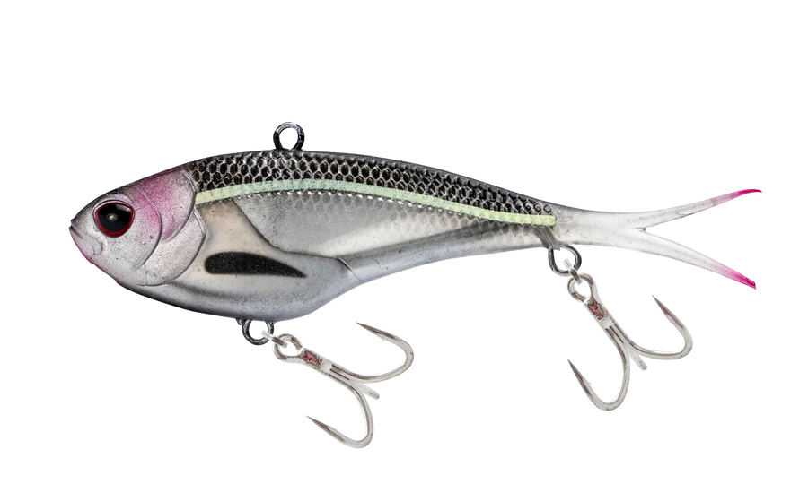 Nomad Vertrex Max 130mm 65g Soft Vibe Lure Bleeding Mullet