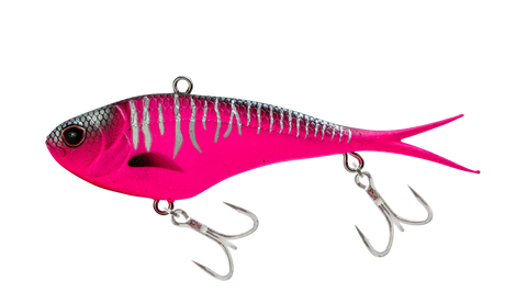Nomad Vertrex Max 130mm 65g Soft Vibe Lure Hot Pink Mackerel