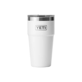 Yeti Rambler 20oz (591ml) Stackable Cup White