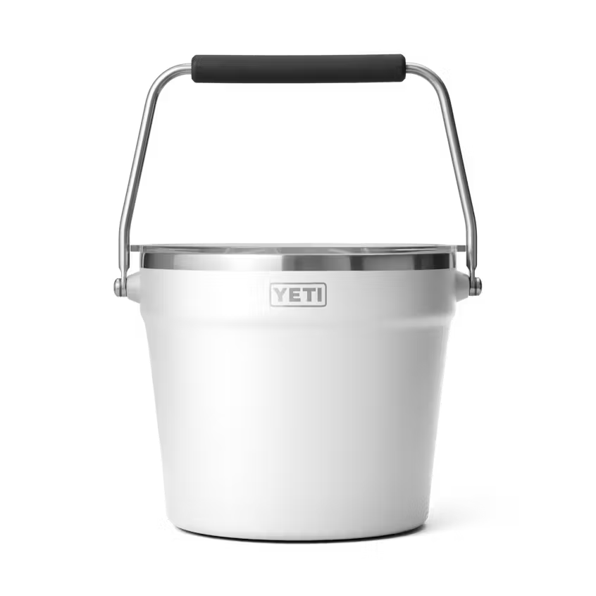 Yeti Rambler Beverage Bucket White