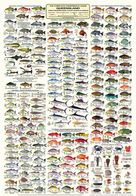 Camtas Hervey Bay To North Reef Marine Safety Chart