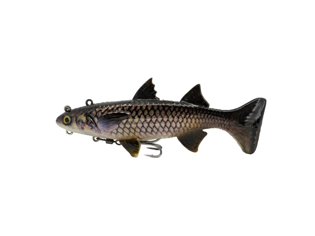 Panic Stations Mullet 4in Soft Plastic Swimbait Lure Alive