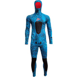 Ocean Hunter Chameleon Offshore 2mm 2Pce Lined Wetsuit Blue Camo