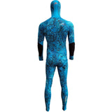 Ocean Hunter Chameleon Offshore 2mm 2Pce Lined Wetsuit Blue Camo