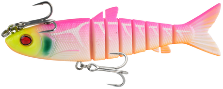 Wilson Live Mullet 5.5in Soft Plastic Swimbait Lure Hot Betty